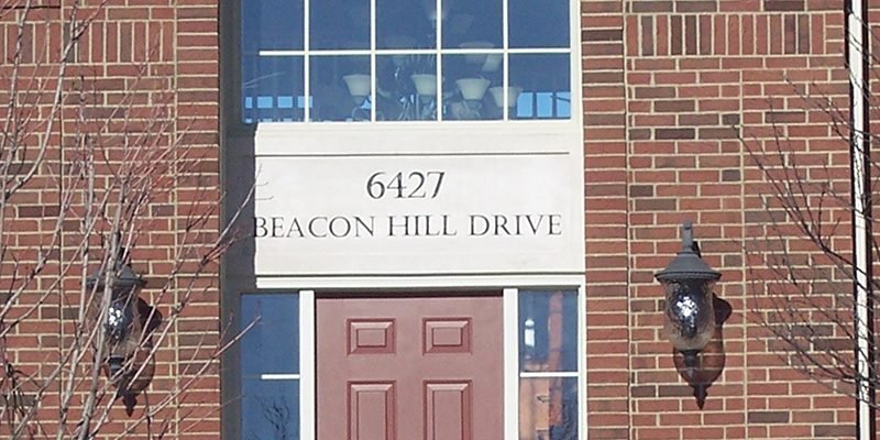 Limestone Door Header