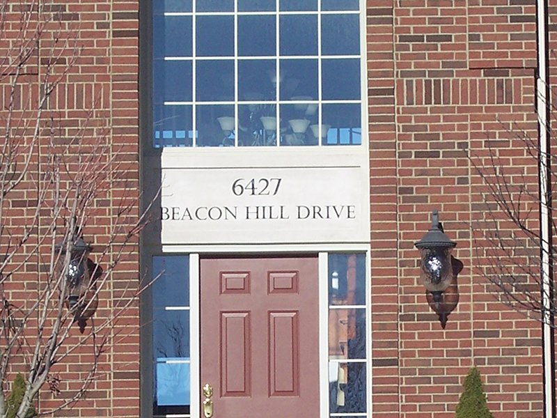 Limestone Door Header