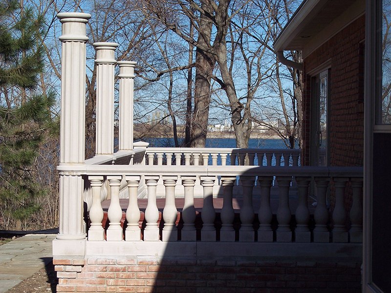 Limestone Porch